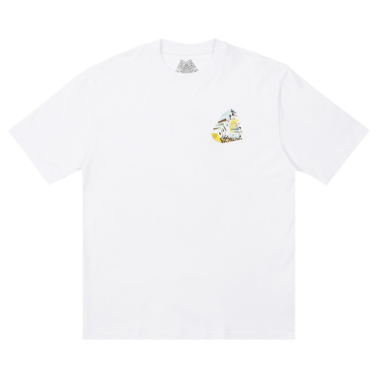 Palace Tri-Chrome T-Shirt 'White'