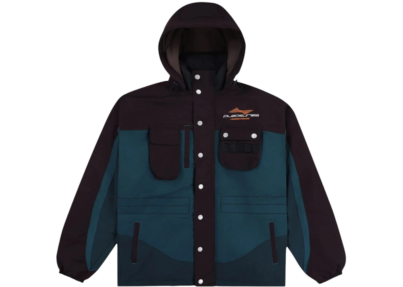 Pleasures Revolution Outdoor Jacket Brown