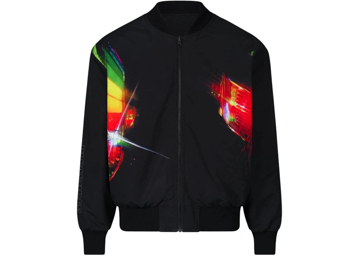 Pleasures Daft Club Reversible Bomber Jacket Black