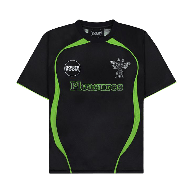 Pleasures Aqua Soccer Jersey 'Black'