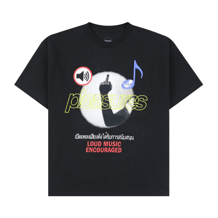 Pleasures Loud Music T-Shirt 'Black'