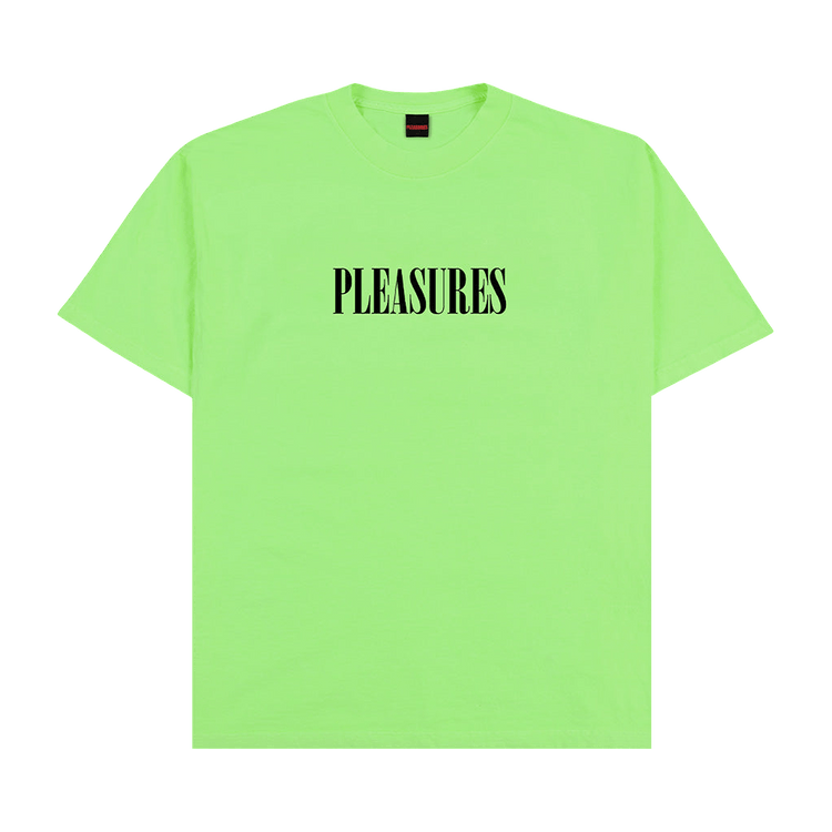 Pleasures Exhibition T-Shirt 'Lime'