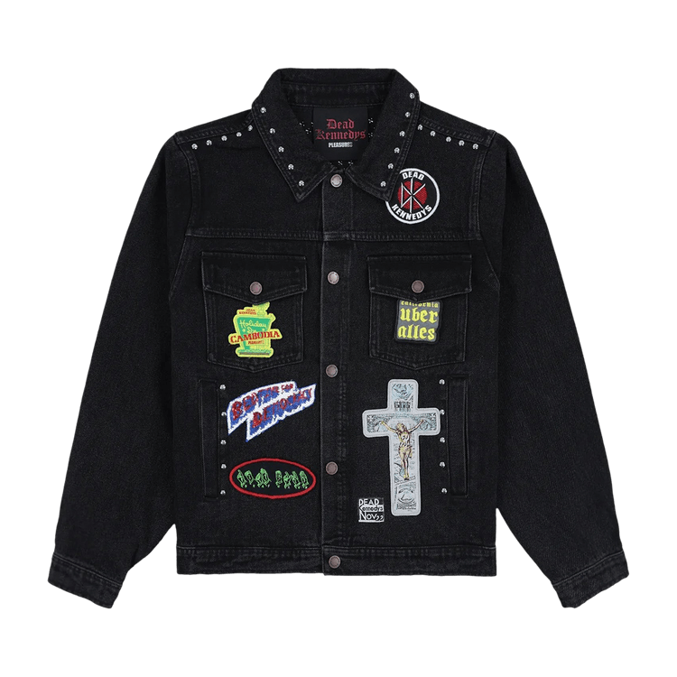 Pleasures DIY Trucker Jacket 'Black'