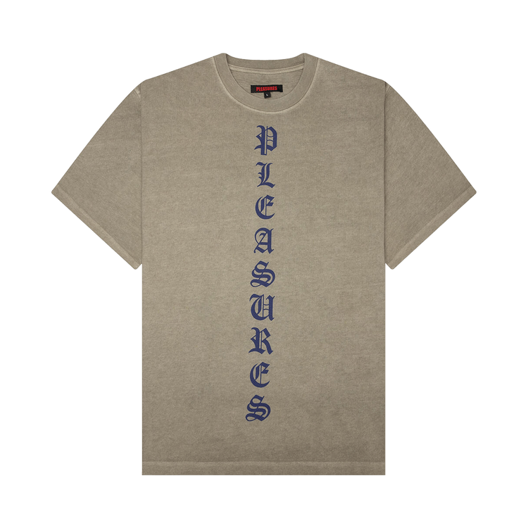 Pleasures Knight Overdye T-Shirt 'Tan'