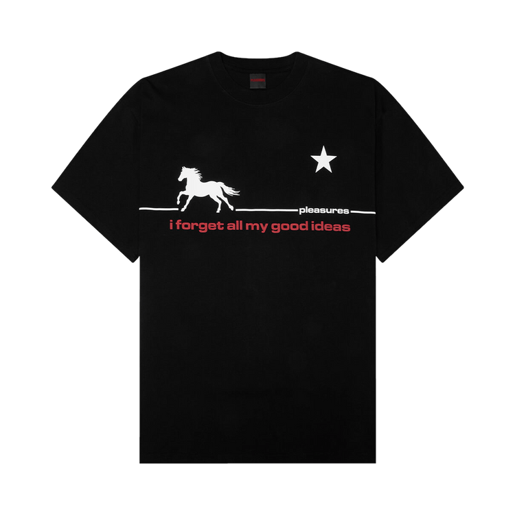Pleasures Forget T-Shirt 'Black'