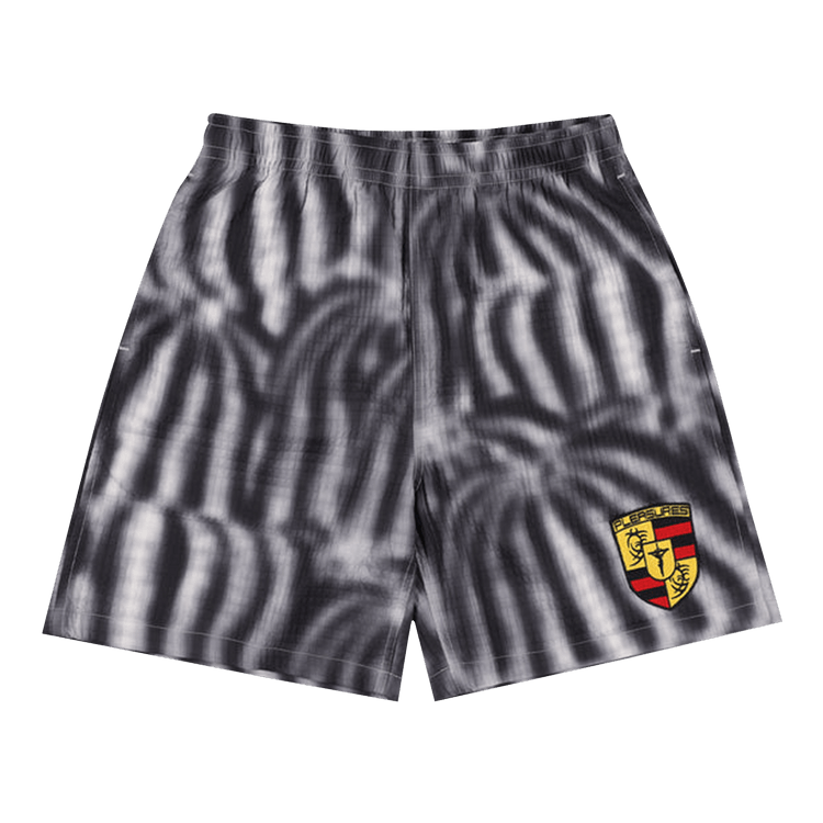 Pleasures Marble Active Shorts 'Grey'