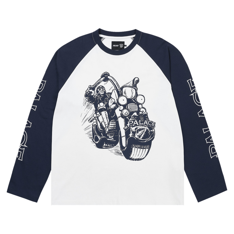 Palace Judge Dredd Lawmaster Long-Sleeve 'White'
