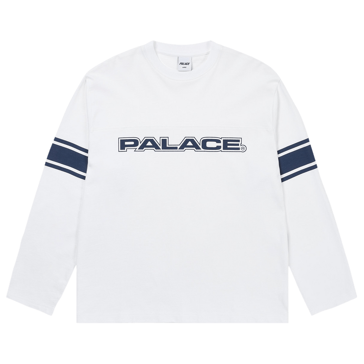 Palace Touchdown Long-Sleeve 'White'