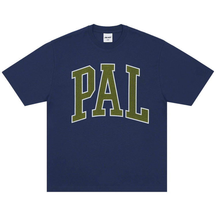 Palace Pal Caps T-Shirt 'Navy'