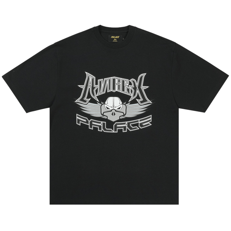 Palace x Avirex T-Shirt 'Black'