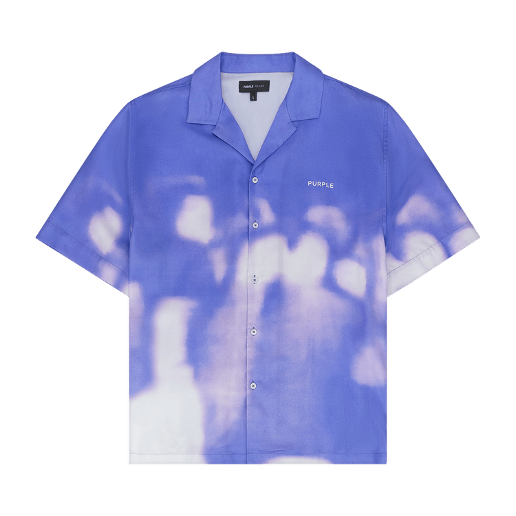 PURPLE BRAND Lyocell Short-Sleeve Shirt 'Multicolor'