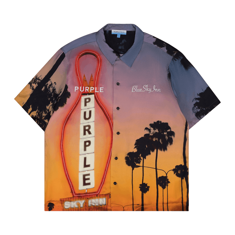 PURPLE BRAND Button Down Shirt 'Multicolor'