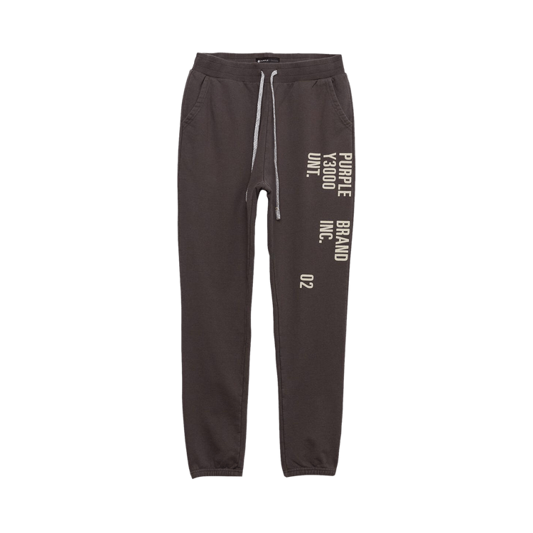 PURPLE BRAND History Jogger 'Charcoal'
