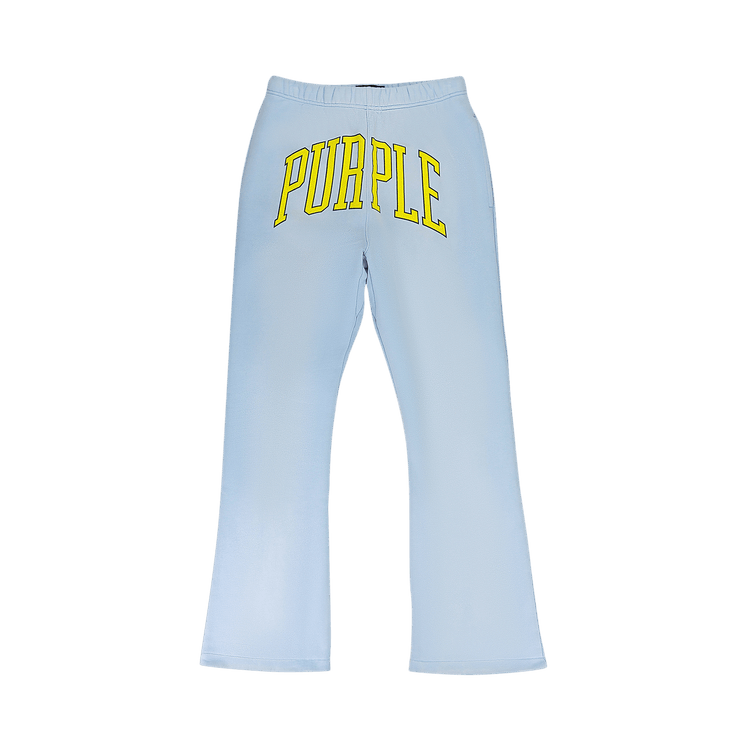 PURPLE BRAND Collegiate Flared Pants 'Blue'