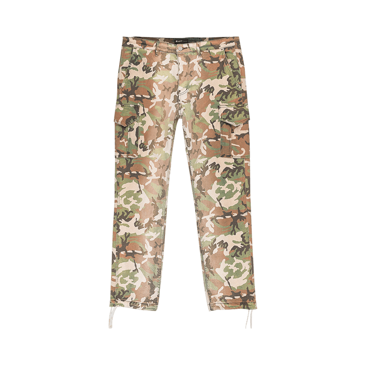 PURPLE BRAND Twill Cargo Pant 'Multi Camo'
