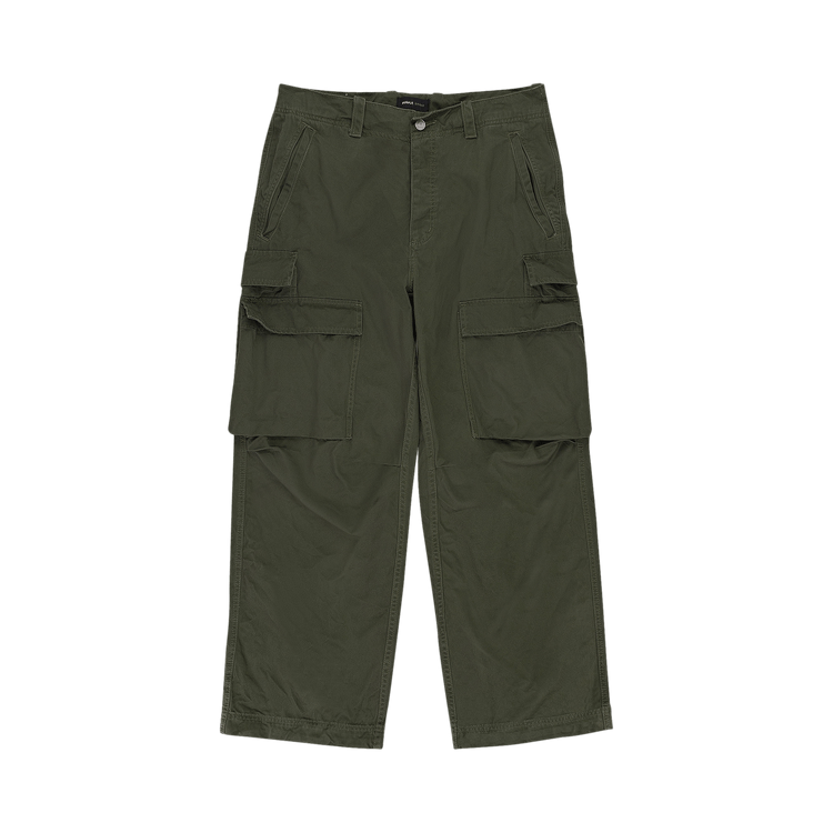 PURPLE BRAND Double Pocket Cargo Pants 'Green'