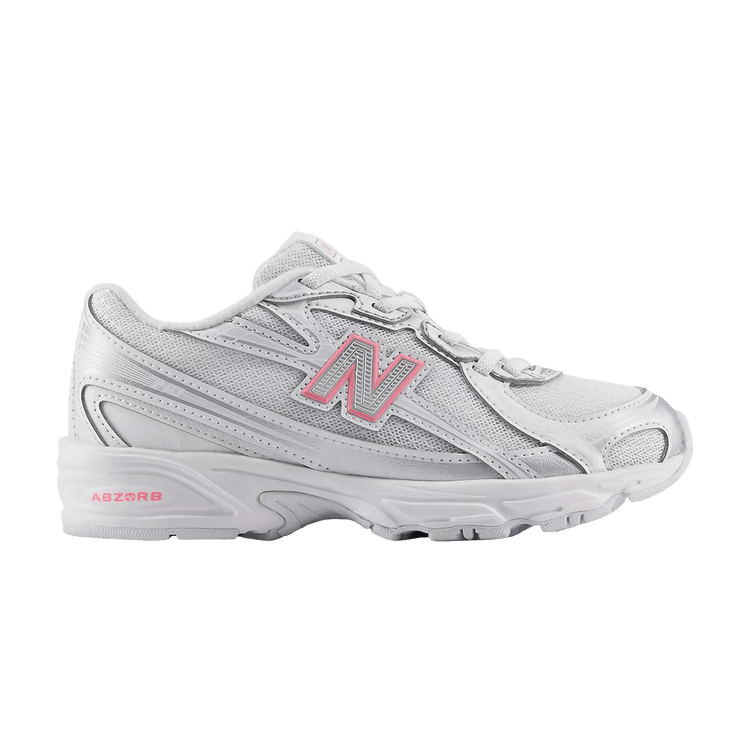 New Balance 740 Bungee Lace Little Kid 'Silver Metallic'