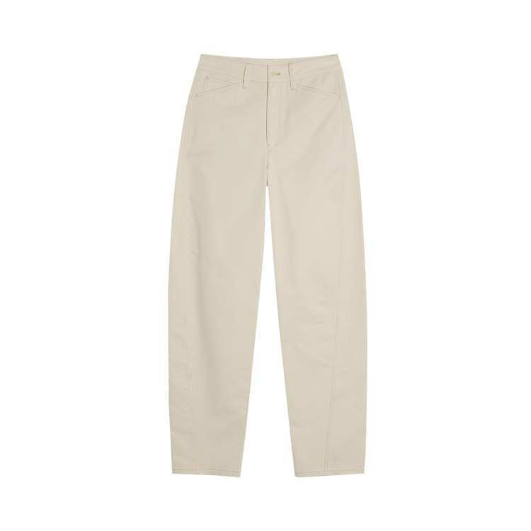Lemaire 5-Pocket Twisted Pants 'Creamy White'