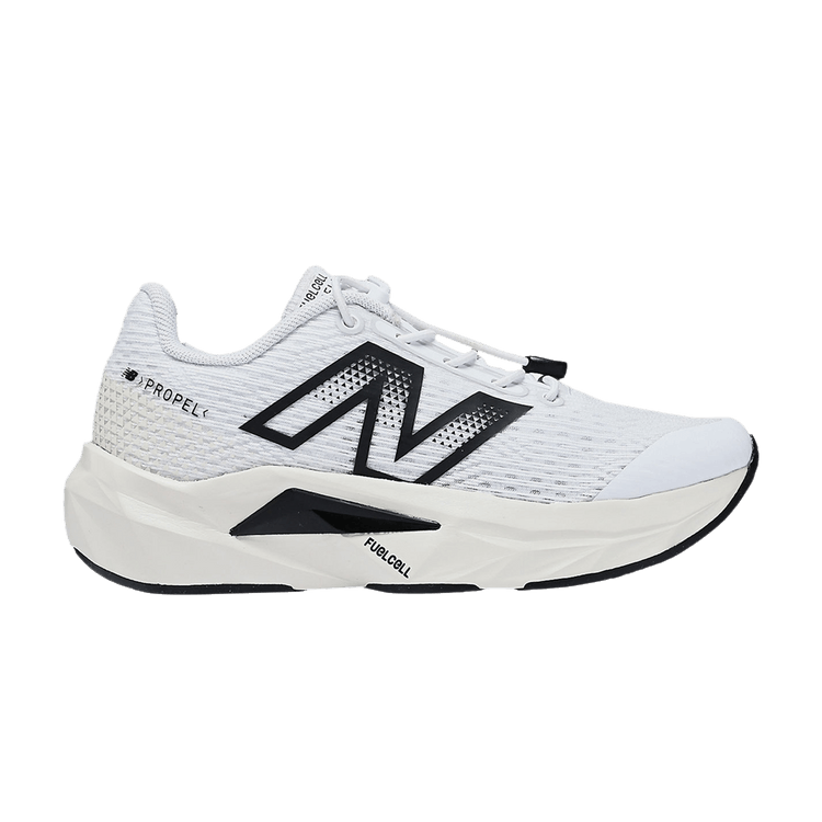 New Balance FuelCell Propel v5 Bungee Lace Little Kid Wide 'White Black'