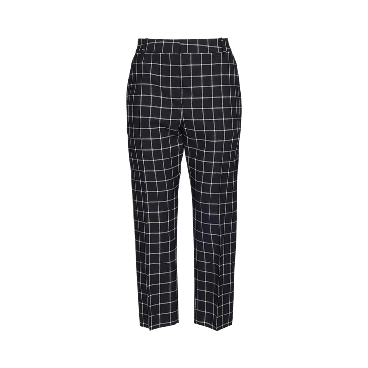 Marni Wool Check Pant 'Black'