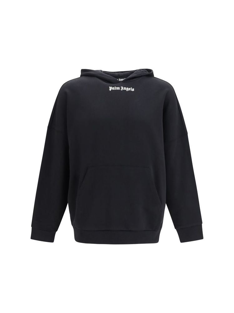 Palm Angels Logo Printed Hoodie