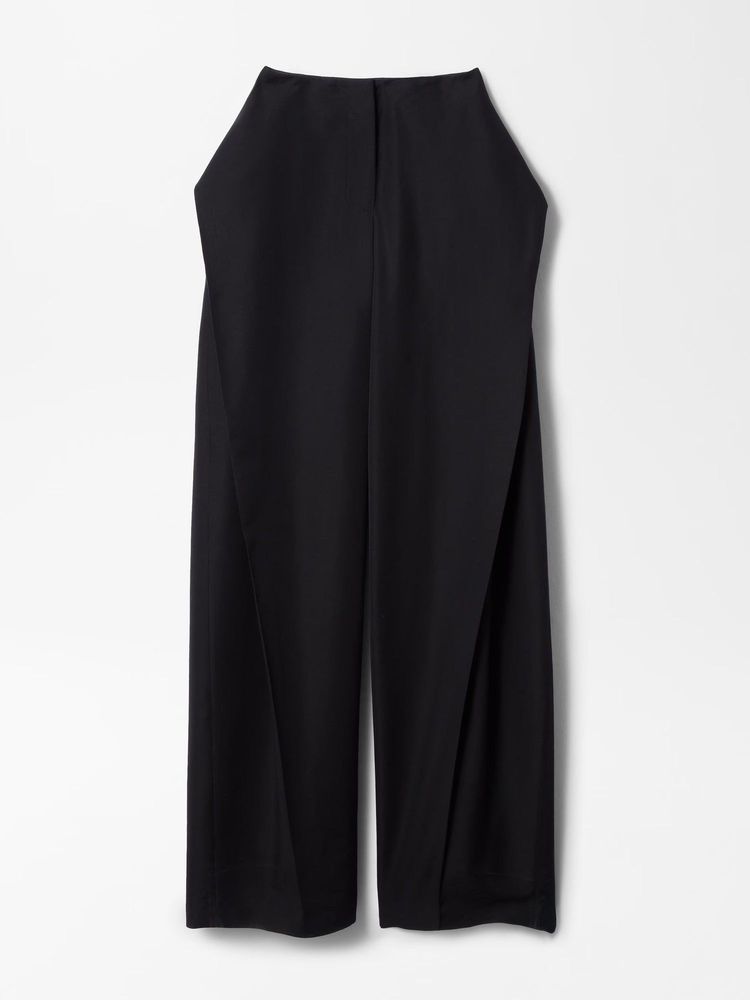 Jacquemus High-Waist Wide-Leg Pants
