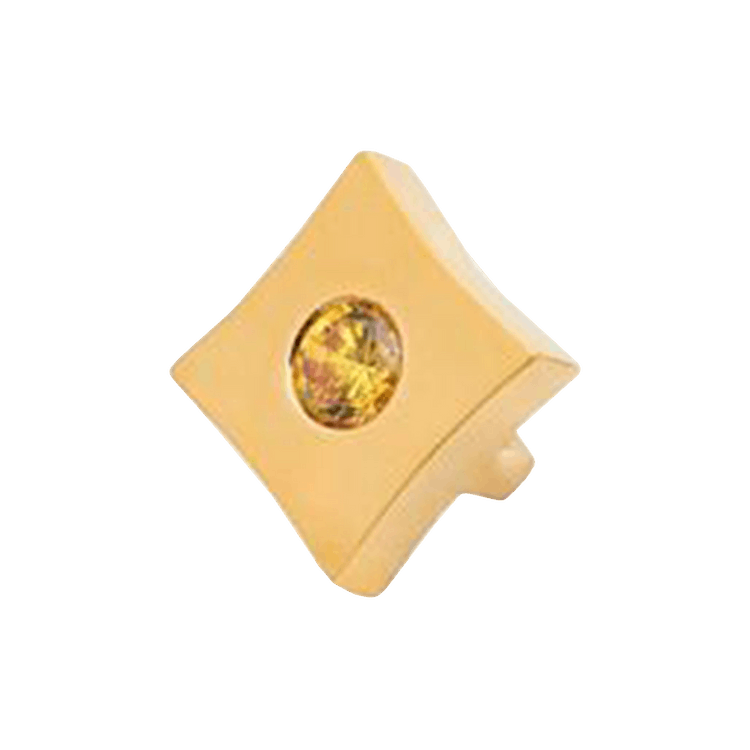 PECORA Quadrad Shoes Jewelry 'Gold'