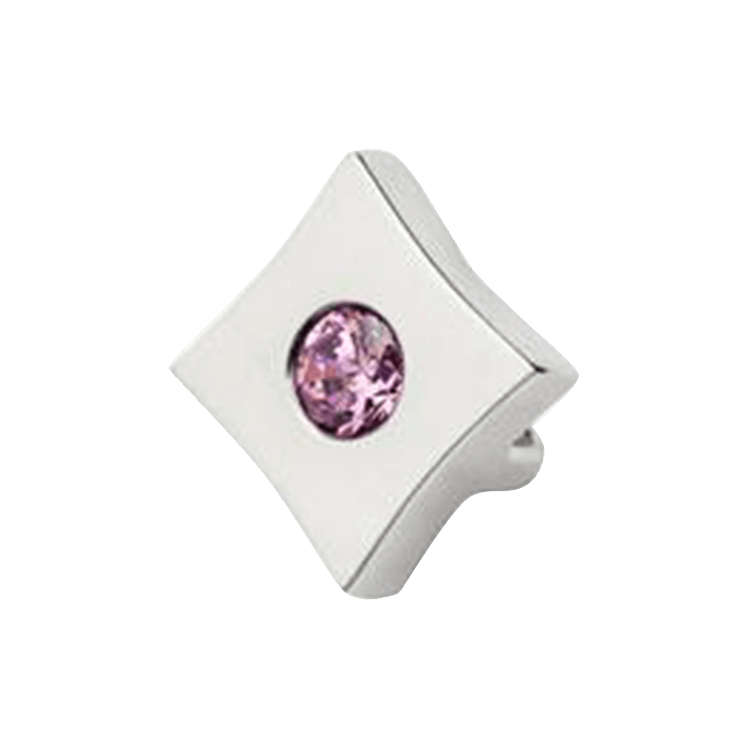 PECORA Quadrad Shoes Jewelry 'Silver'