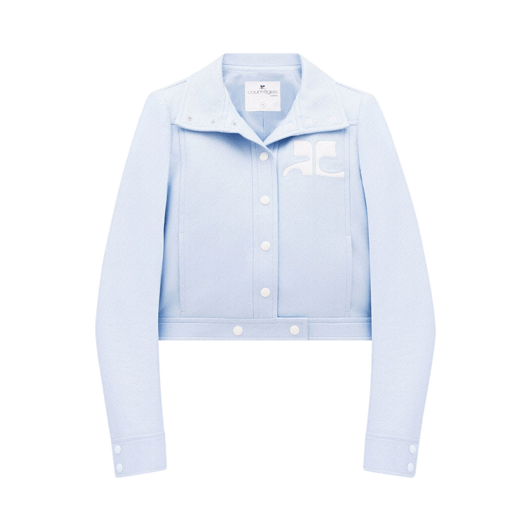 Courrèges Vinyl Jacket 'Sky'