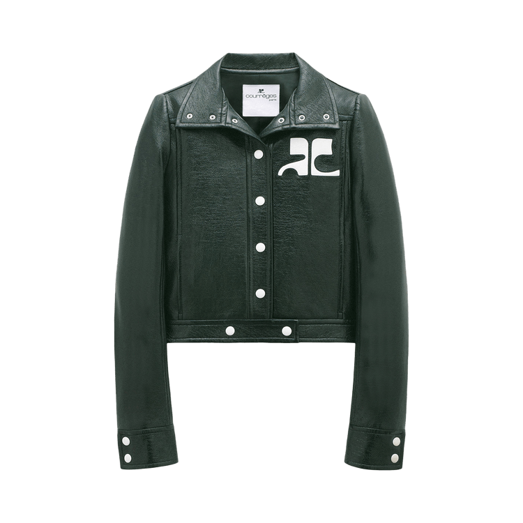 Courrèges Reedition Vinyl Jacket 'Green'