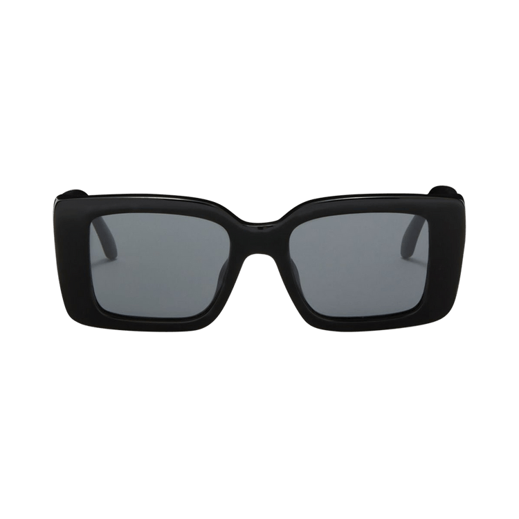 Palm Angels Dorris Sunglasses 'Black/Dark Grey'