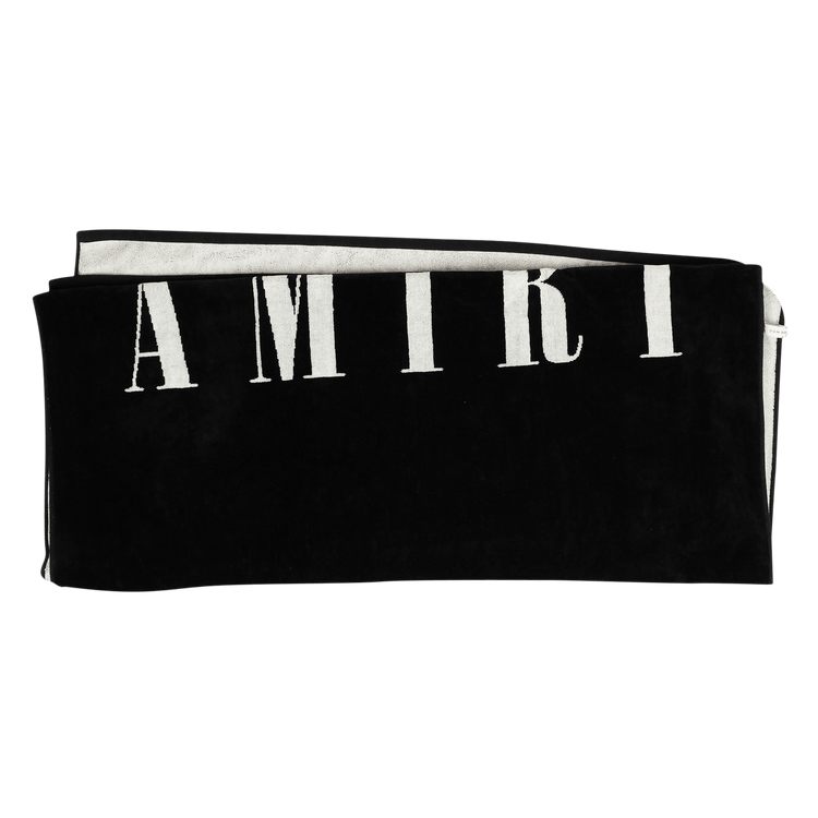 Amiri Core Logo Towel 'Black'