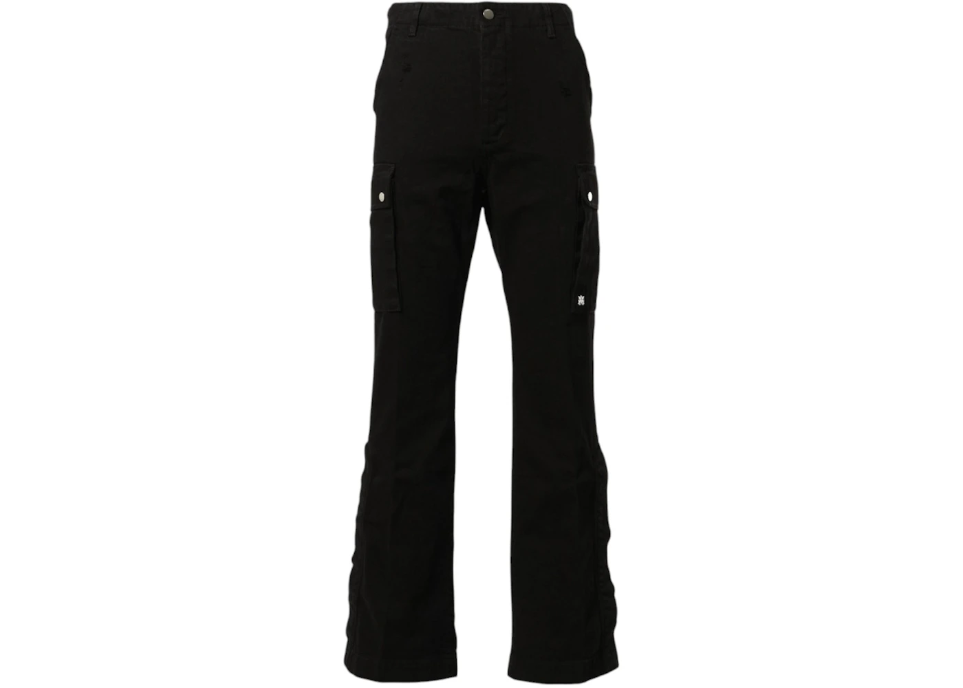 AMIRI M65 Cargo Kick Flare Leg Jeans Black