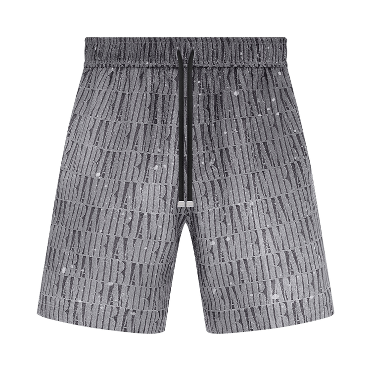 Amiri Gradient Drawstring Short 'Grey'