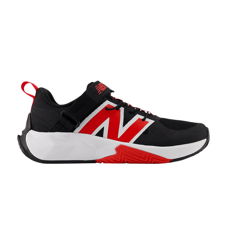 New Balance FuelCell Play Bungee Lace Little Kid 'Black Fire Cracker'