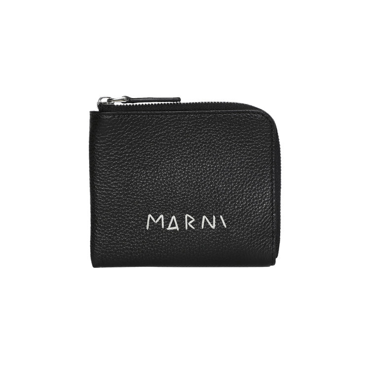Marni Zip Around Wallet 'Black'