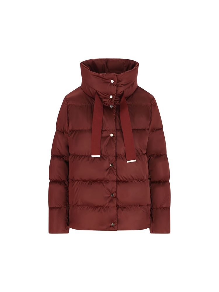 Herno High-Neck Drawstring Padded Jacket