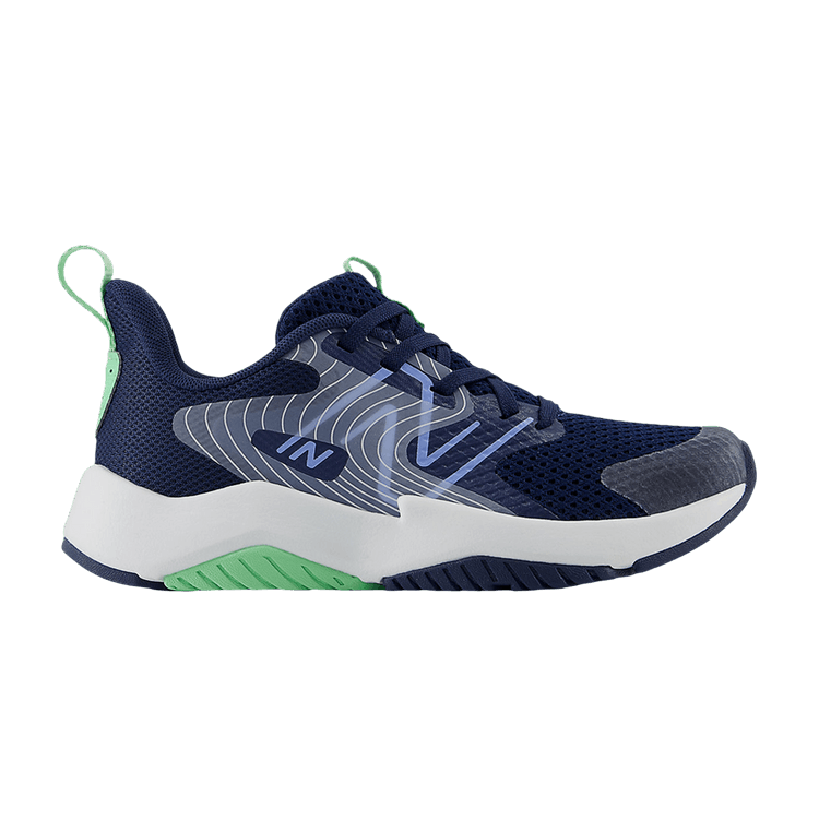 New Balance Rave Run v2 Little Kid 'Navy Sweetgrass'