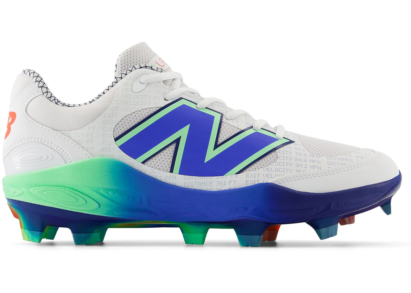 New Balance 3000v7 Molded Lab Work White Electric Jade Bright Lapis