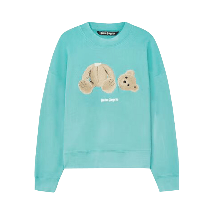 Palm Angels Bear Crewneck 'Blue'
