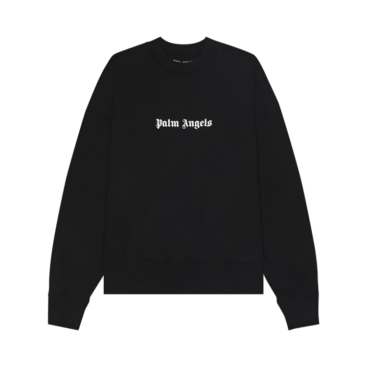 Palm Angels Classic Logo Crewneck 'Black/White'