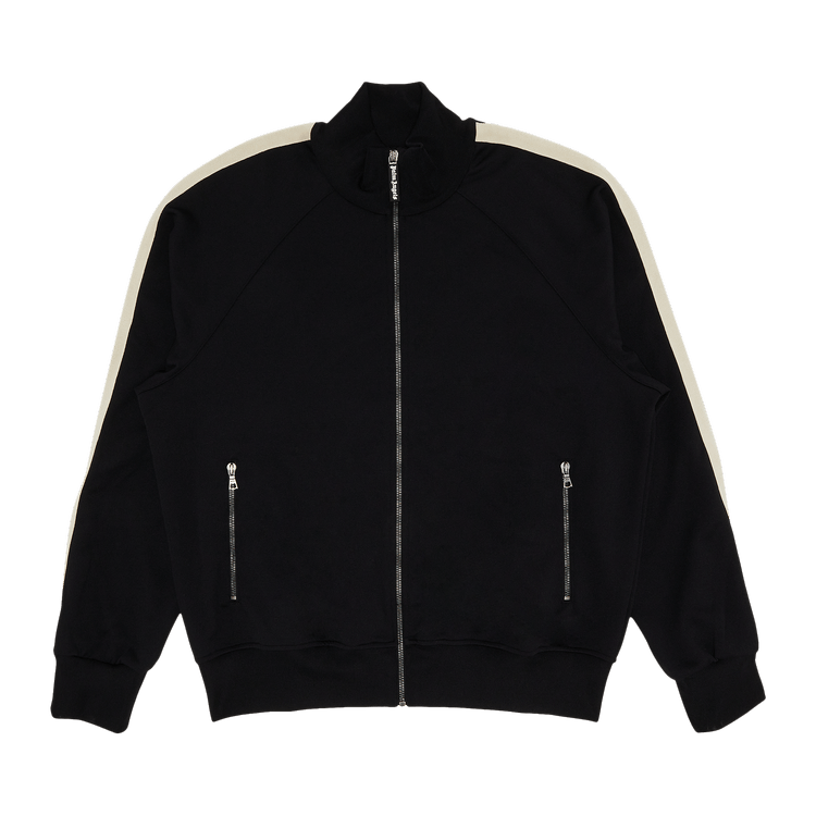 Palm Angels Performance Zip-Up Track Jacket 'Black/Orange'