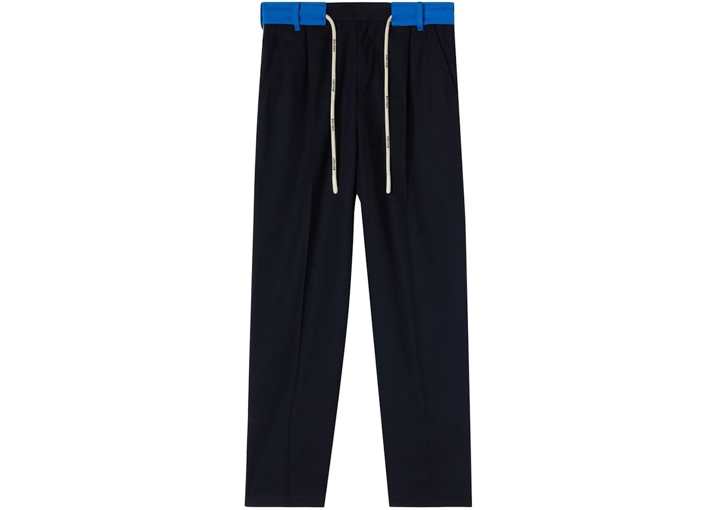 Palm Angels Track Belt Pants Navy Blue/Blue