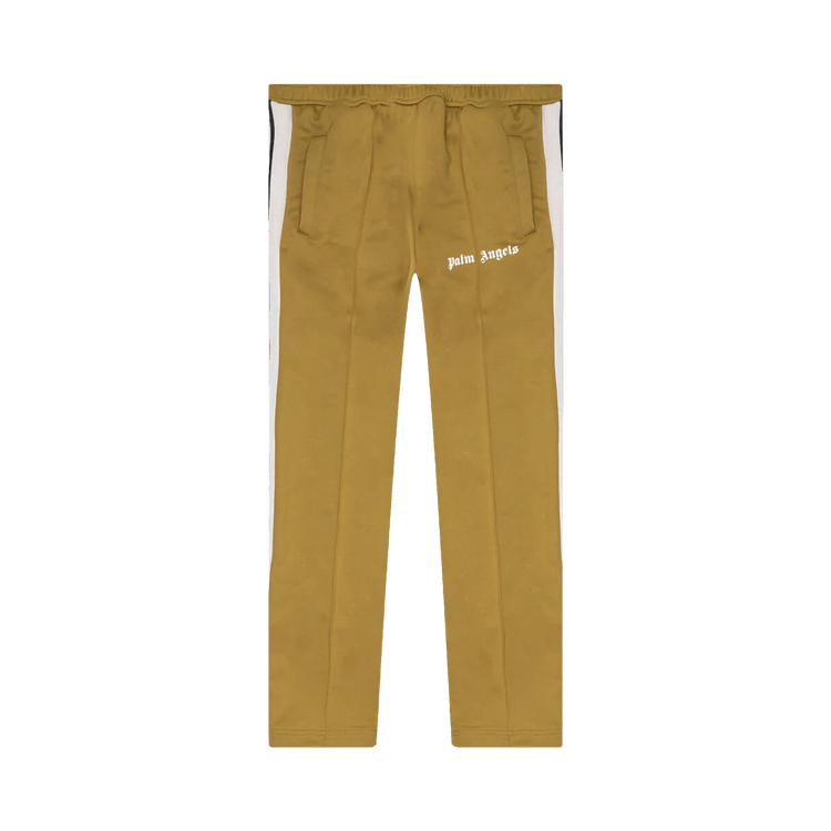 Palm Angels New Slim Track Pants 'Bronze/Off White'