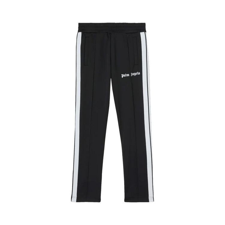 Palm Angels Slim Track Pants 'Black/White'