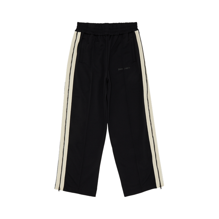 Palm Angels Performance Zip-Up Track Pant 'Black/Orange'
