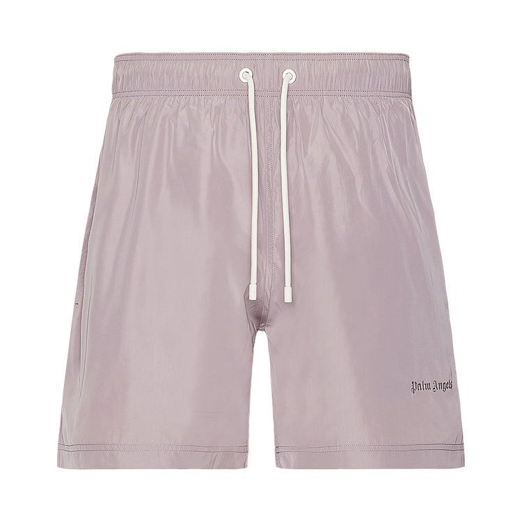 Palm Angels Classic Logo Swim Shorts 'Lilac'