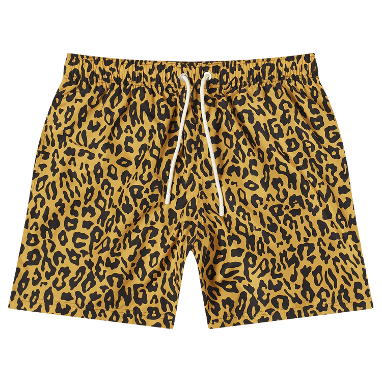Palm Angels Cheetah Swimshort 'Orange'