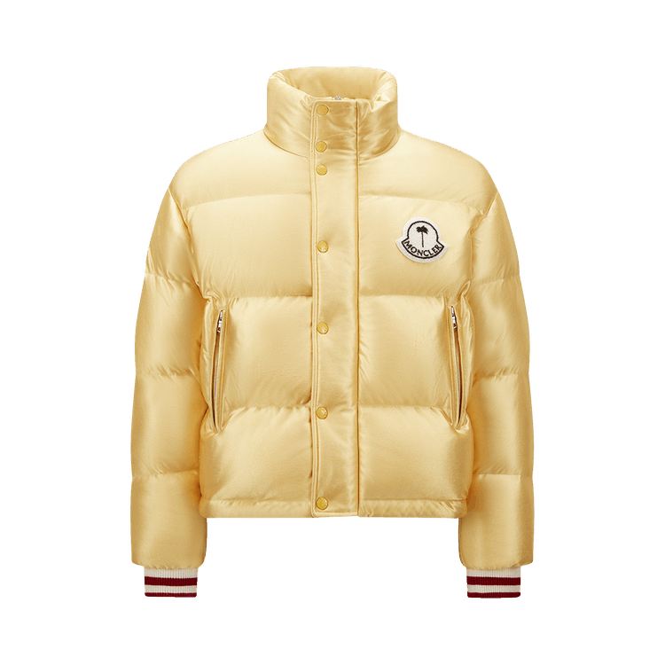 Palm Angels Hibiscus Intarsia Track Sweater 'Pink/Butter'