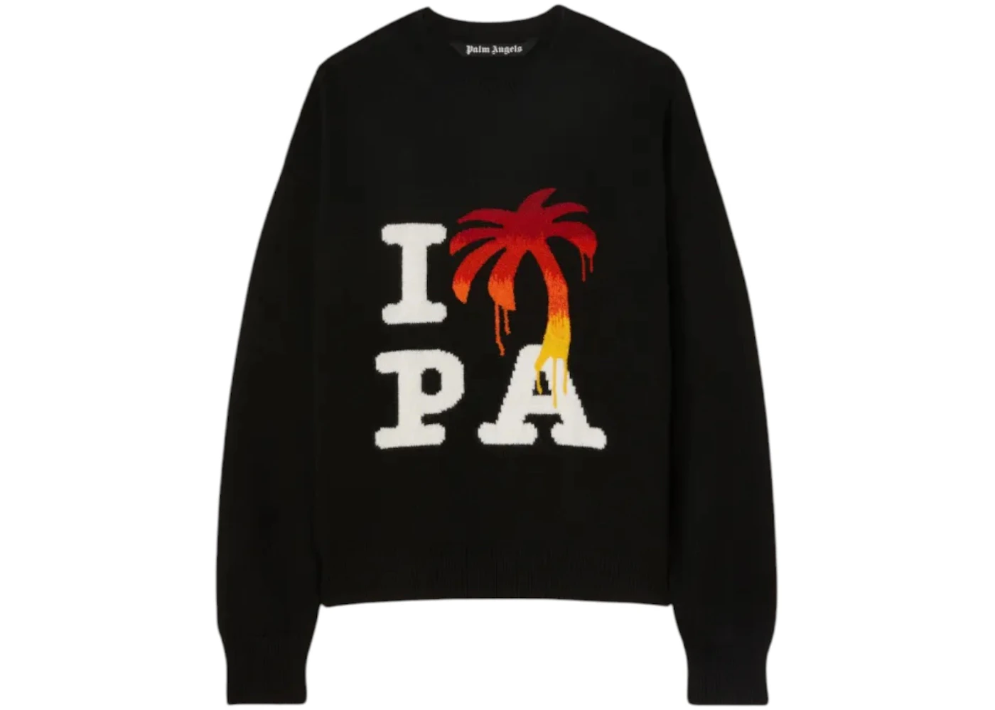 Palm Angels I Love PA Sweater Black